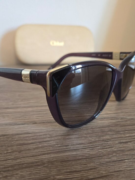 Chloe Black Designer Sunglasses